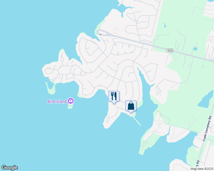 map of restaurants, bars, coffee shops, grocery stores, and more near 7130 Kingston Cove Lane in Willis