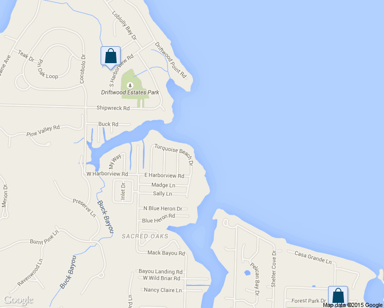 map of restaurants, bars, coffee shops, grocery stores, and more near 351 Turquoise Beach Drive in Santa Rosa Beach