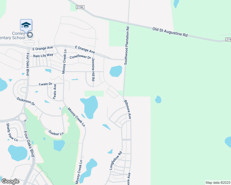 map of restaurants, bars, coffee shops, grocery stores, and more near 3588 Biltmore Avenue in Tallahassee
