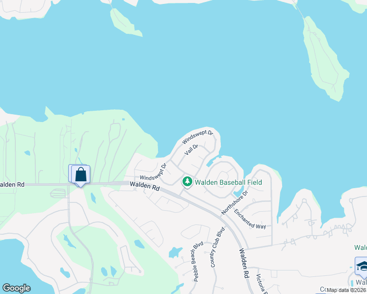 map of restaurants, bars, coffee shops, grocery stores, and more near 4105 Windswept Drive in Montgomery