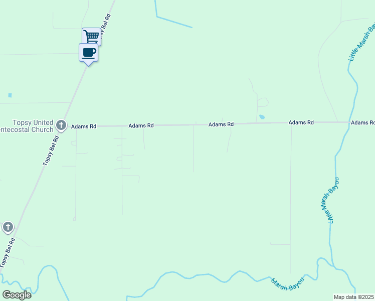 map of restaurants, bars, coffee shops, grocery stores, and more near 170 Duke Road in Ragley