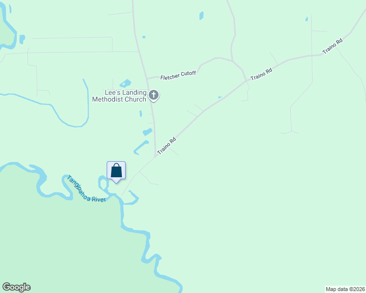 map of restaurants, bars, coffee shops, grocery stores, and more near 24074 Traino Road in Ponchatoula