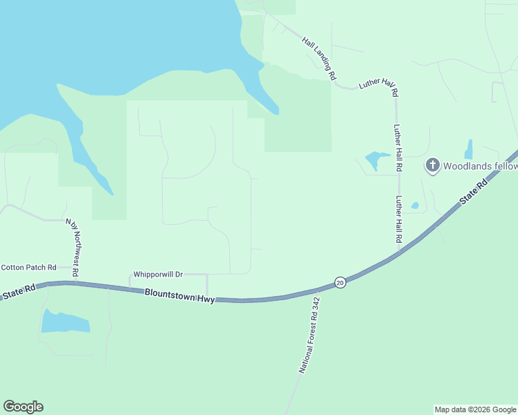 map of restaurants, bars, coffee shops, grocery stores, and more near 3395 Whipporwill Drive in Tallahassee