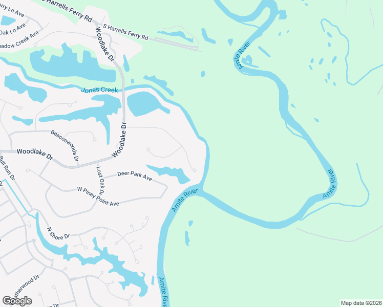 map of restaurants, bars, coffee shops, grocery stores, and more near 19735 Creek Round Avenue in Baton Rouge