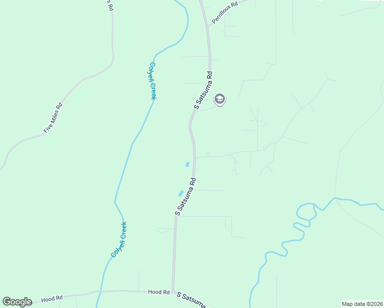 map of restaurants, bars, coffee shops, grocery stores, and more near 26007 South Satsuma Road in Livingston