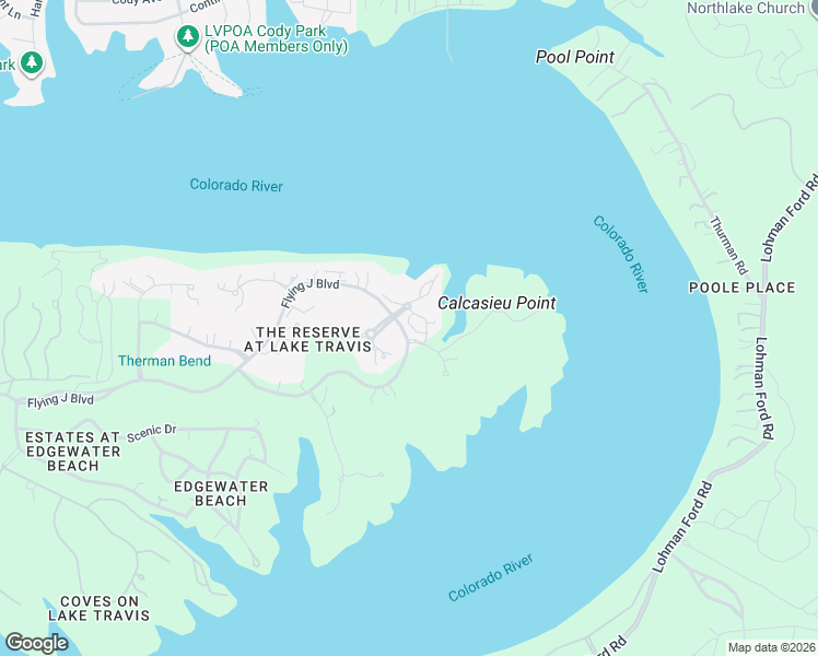 map of restaurants, bars, coffee shops, grocery stores, and more near 19209 Lost Tree in Spicewood
