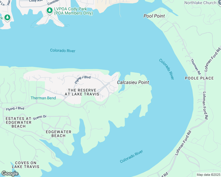 map of restaurants, bars, coffee shops, grocery stores, and more near 19209 Lost Tree in Spicewood