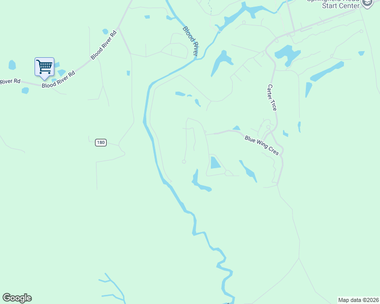 map of restaurants, bars, coffee shops, grocery stores, and more near 23366 Cypress Cove in Springfield