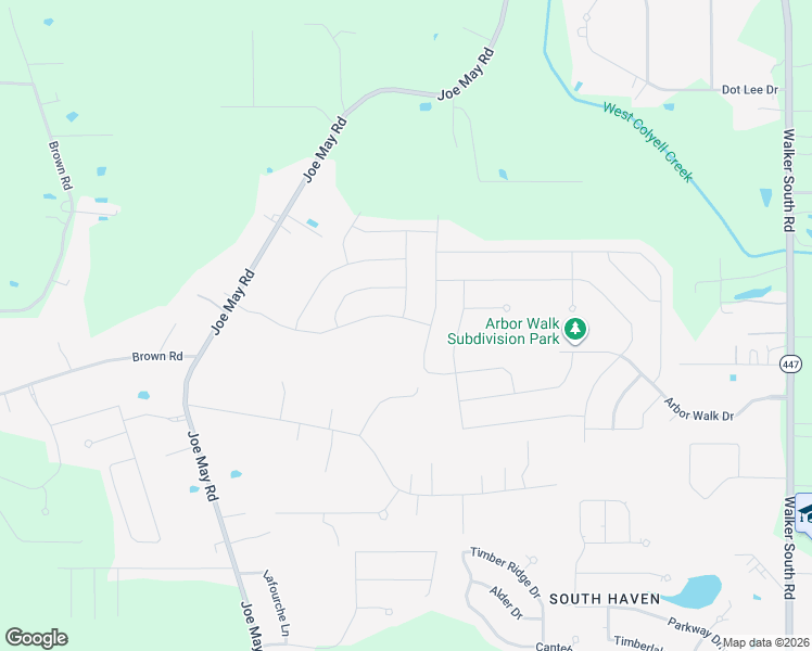 map of restaurants, bars, coffee shops, grocery stores, and more near 23404 Encore Drive in Denham Springs