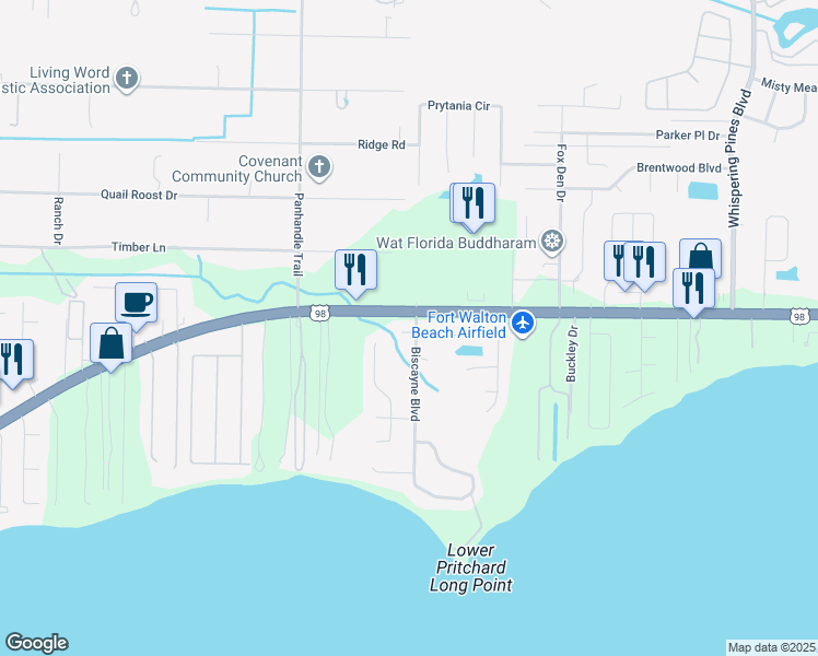 map of restaurants, bars, coffee shops, grocery stores, and more near 9300 Vandivere Dr in Santa Rosa