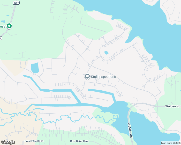 map of restaurants, bars, coffee shops, grocery stores, and more near 18867 Mystic Point in Montgomery