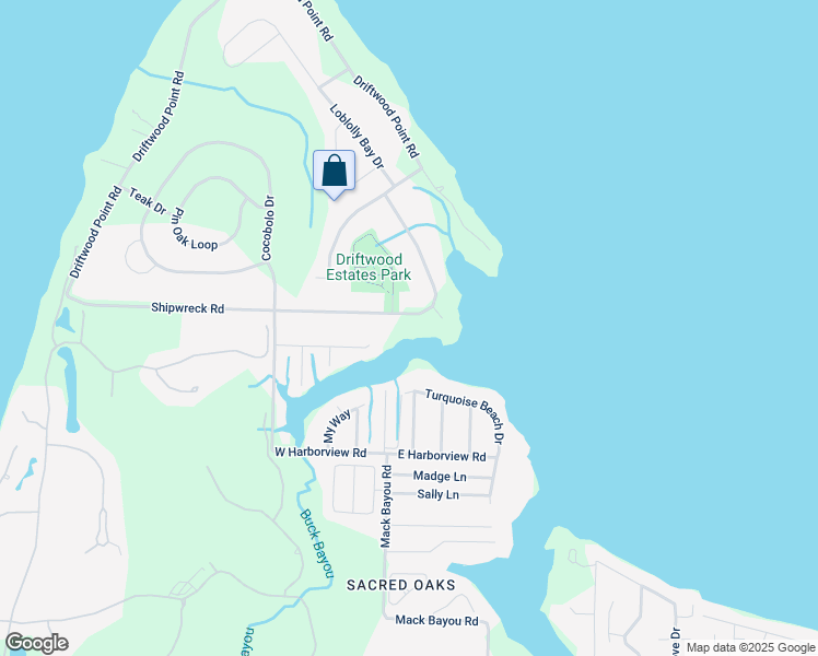 map of restaurants, bars, coffee shops, grocery stores, and more near 312 E Shipwreck Rd in Walton
