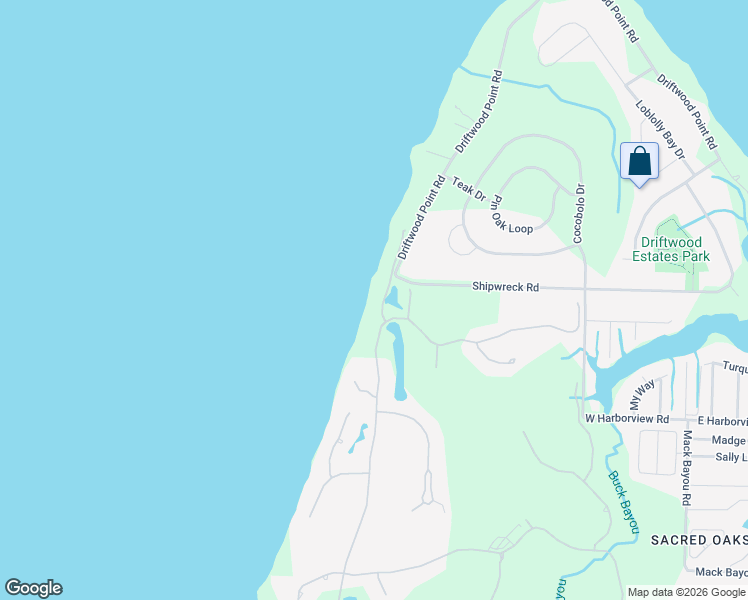 map of restaurants, bars, coffee shops, grocery stores, and more near 3015 Bay Villas Drive in Destin