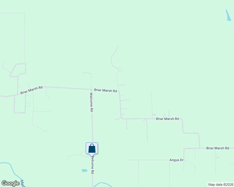 map of restaurants, bars, coffee shops, grocery stores, and more near Briar Marsh Road in Ragley