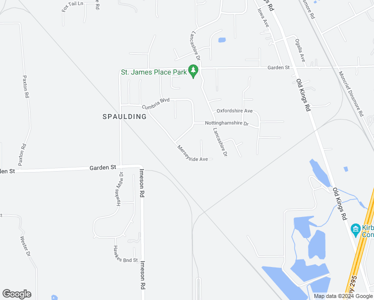 map of restaurants, bars, coffee shops, grocery stores, and more near 8829 Merseyside Avenue in Jacksonville