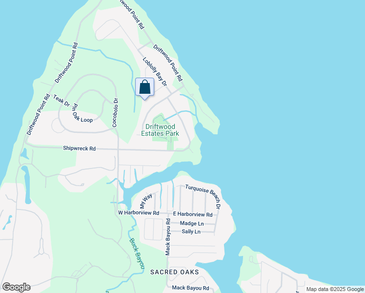 map of restaurants, bars, coffee shops, grocery stores, and more near 336 East Shipwreck Road in Santa Rosa Beach