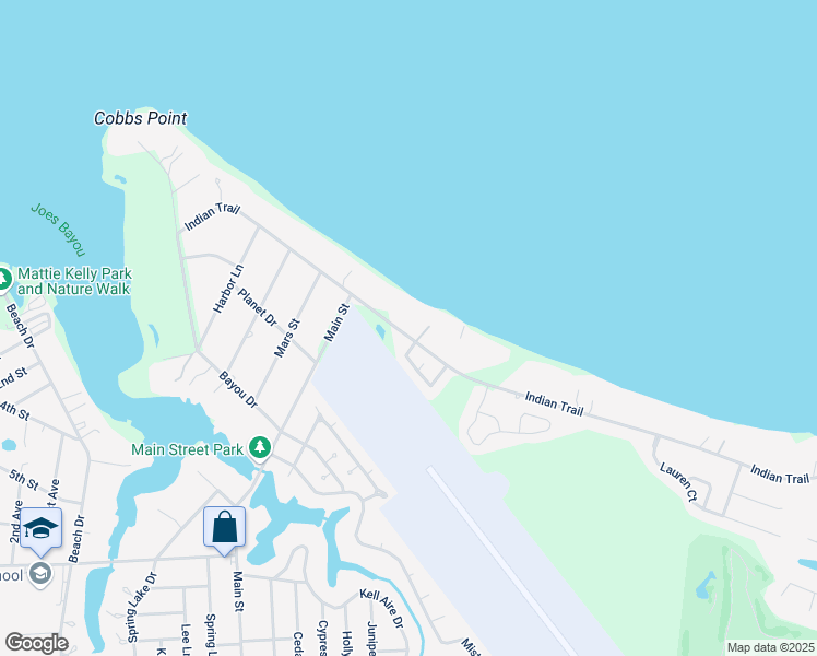 map of restaurants, bars, coffee shops, grocery stores, and more near 420 Oak Harbour Lane in Destin