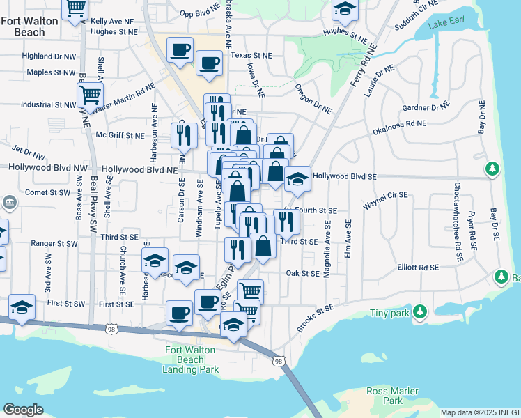 19 Chestnut Avenue Southeast, Fort Walton Beach FL Walk Score