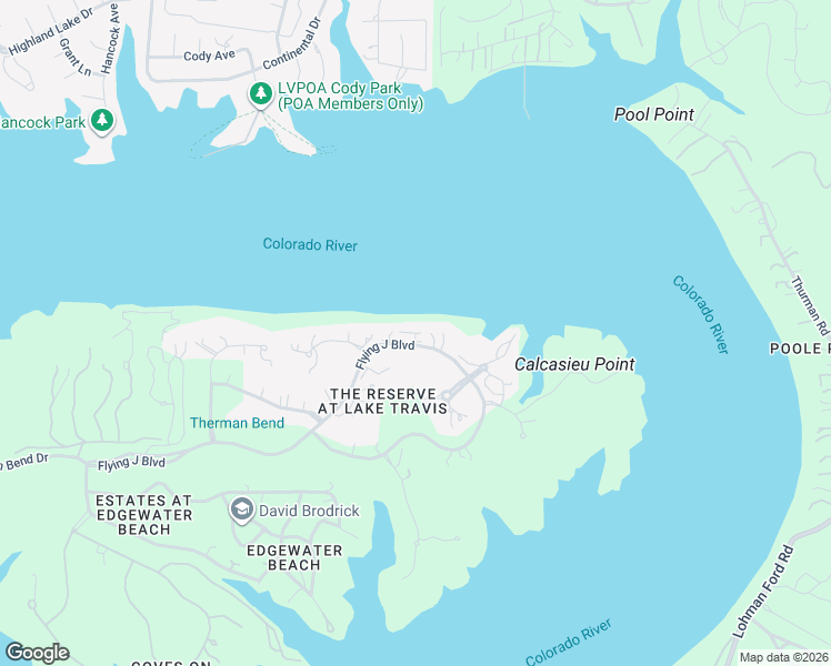map of restaurants, bars, coffee shops, grocery stores, and more near 113 Sea Biscuit Cove in Spicewood