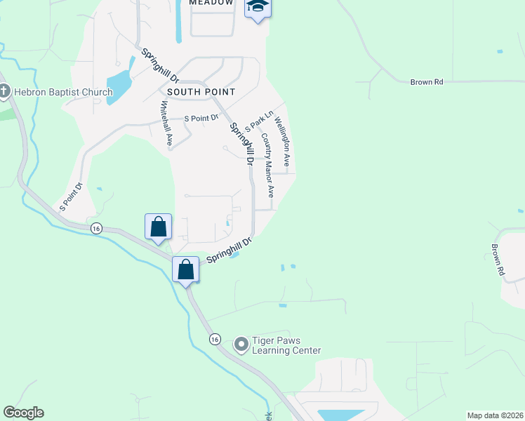 map of restaurants, bars, coffee shops, grocery stores, and more near 23482 Country Manor Avenue in Denham Springs