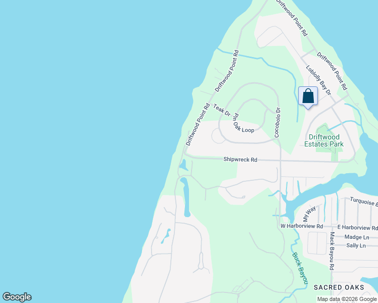 map of restaurants, bars, coffee shops, grocery stores, and more near 466 Shipwreck Road in Santa Rosa Beach
