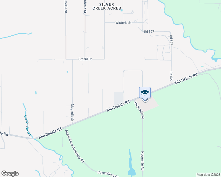 map of restaurants, bars, coffee shops, grocery stores, and more near 16150 Road 509 in Kiln