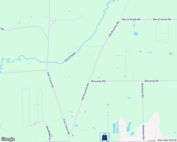 map of restaurants, bars, coffee shops, grocery stores, and more near 3345 Old Kountze Road in Silsbee
