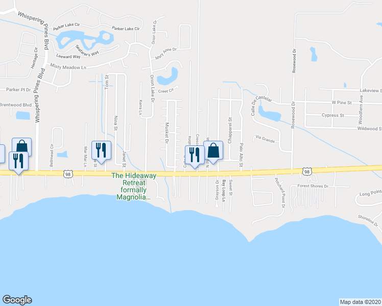 map of restaurants, bars, coffee shops, grocery stores, and more near 2150 Calle De Cantabria in Navarre