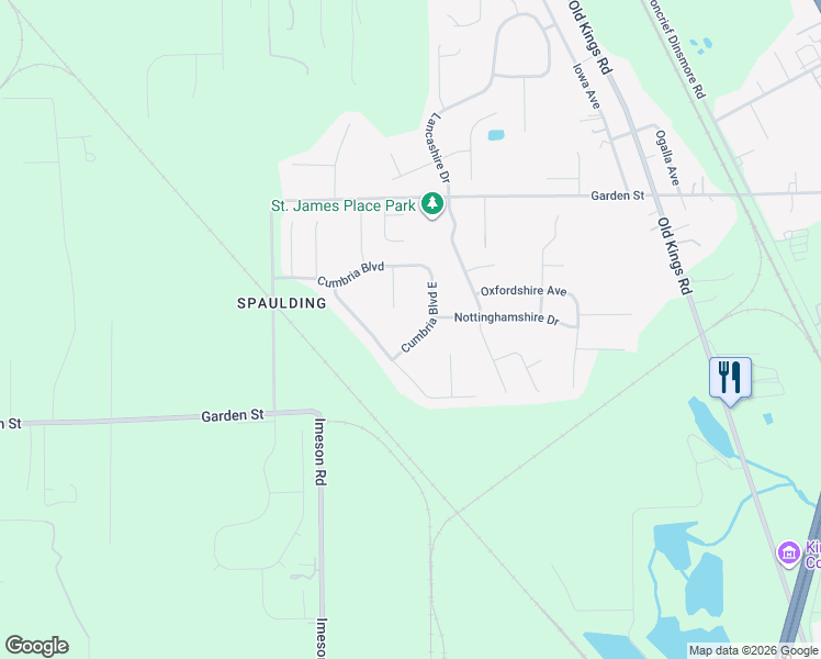 map of restaurants, bars, coffee shops, grocery stores, and more near 7133 Cumbria Boulevard East in Jacksonville