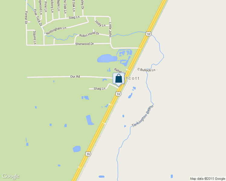 map of restaurants, bars, coffee shops, grocery stores, and more near 12660 U.S. 59 in Shepherd