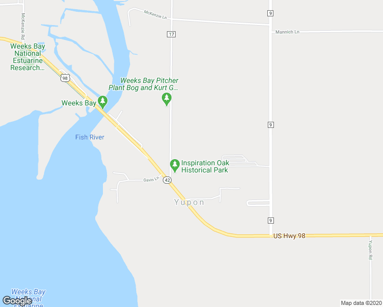 map of restaurants, bars, coffee shops, grocery stores, and more near 12894 Fish River Road in Foley