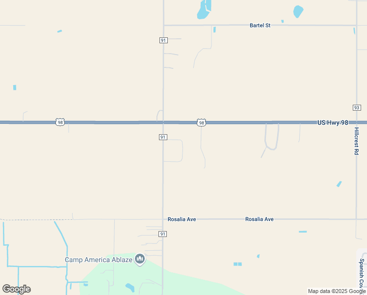 map of restaurants, bars, coffee shops, grocery stores, and more near 32098 U.S. 98 in Lillian