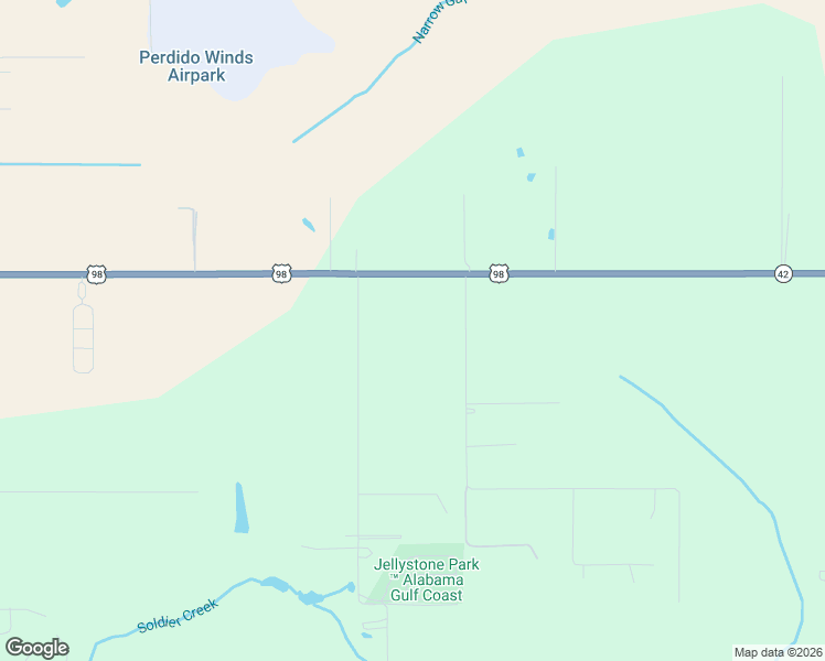 map of restaurants, bars, coffee shops, grocery stores, and more near 12822 Deer Acres Lane in Elberta