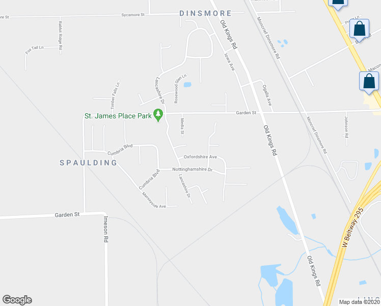 map of restaurants, bars, coffee shops, grocery stores, and more near 7241 Oxfordshire Avenue in Jacksonville