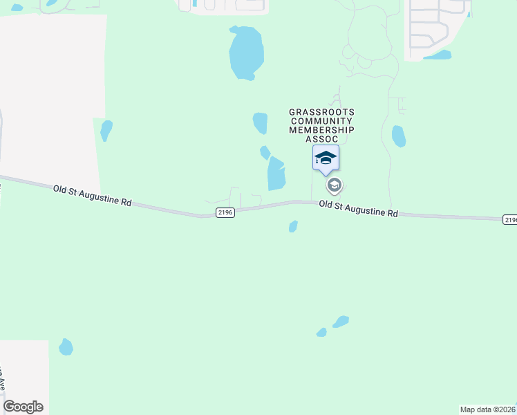 map of restaurants, bars, coffee shops, grocery stores, and more near 4601 Old Saint Augustine Road in Tallahassee