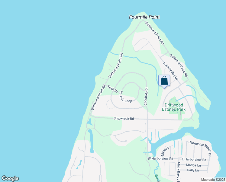 map of restaurants, bars, coffee shops, grocery stores, and more near 591 Cocobolo Drive in Santa Rosa Beach