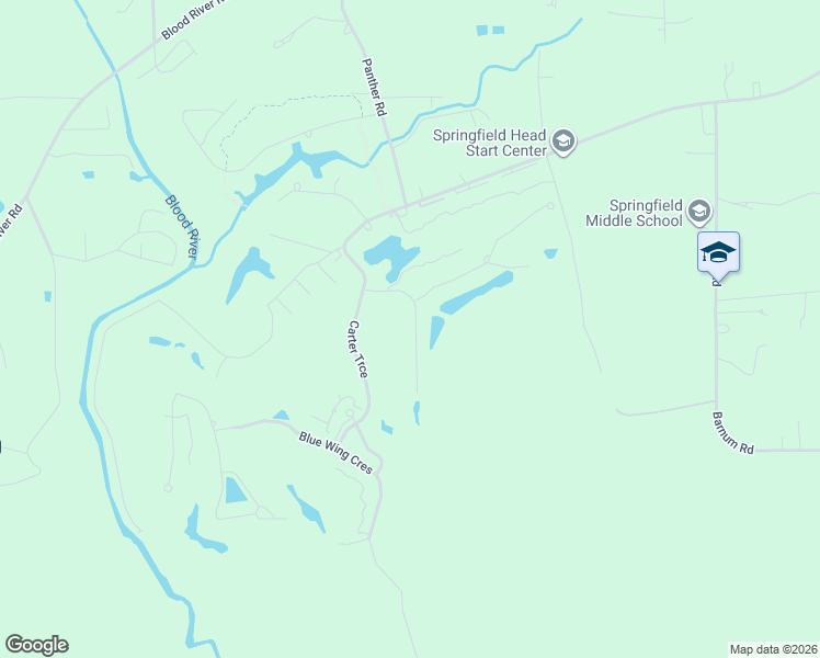 map of restaurants, bars, coffee shops, grocery stores, and more near 23839 Monarch Point in Springfield