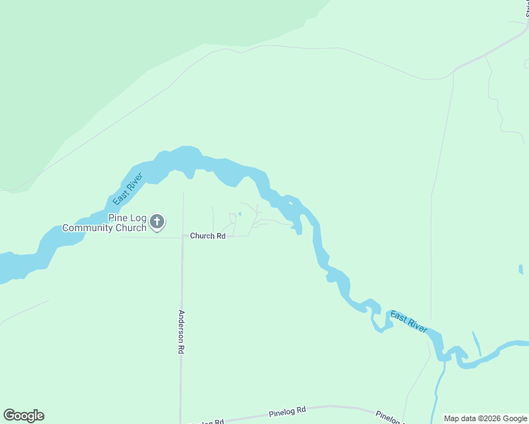 map of restaurants, bars, coffee shops, grocery stores, and more near 11409 Church Road in Ebro