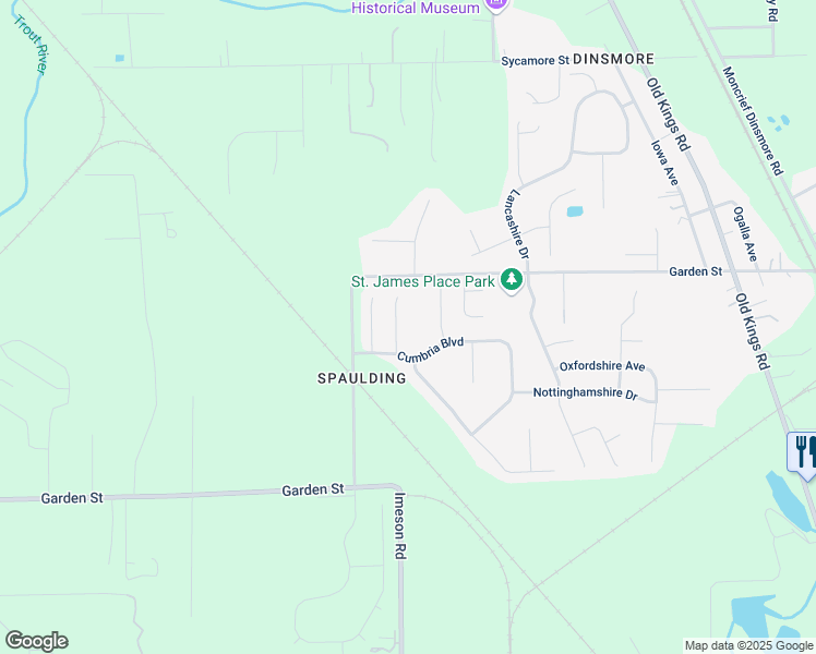 map of restaurants, bars, coffee shops, grocery stores, and more near 9056 Leicestershire Court in Jacksonville