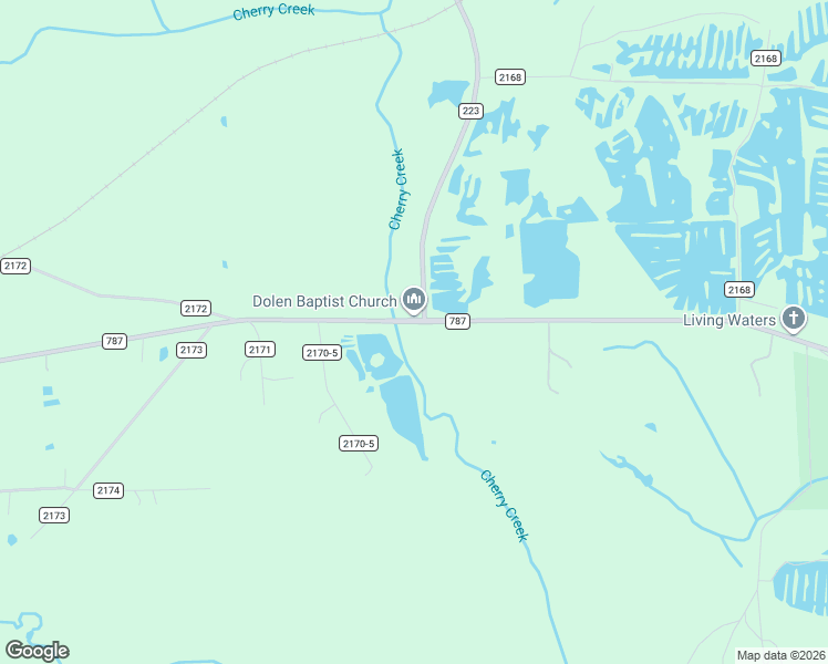 map of restaurants, bars, coffee shops, grocery stores, and more near 10041 Farm to Market 787 in Cleveland