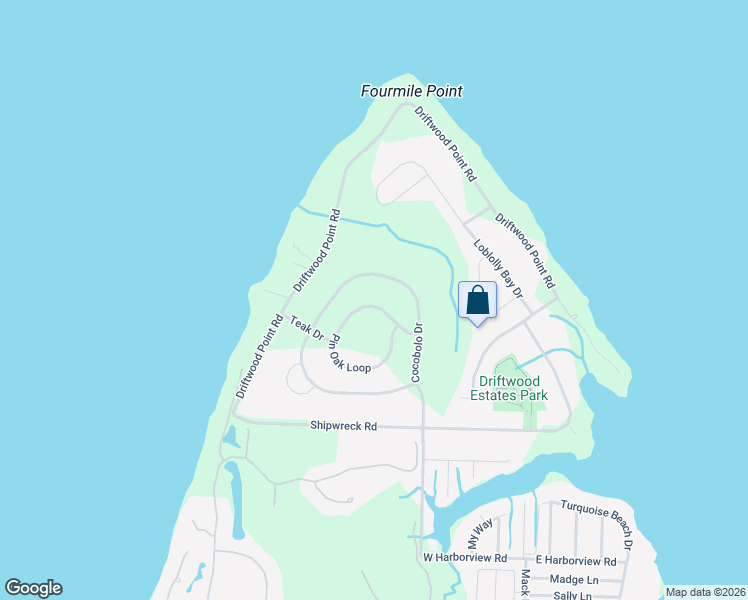 map of restaurants, bars, coffee shops, grocery stores, and more near 127 Pin Oak Loop in Santa Rosa Beach