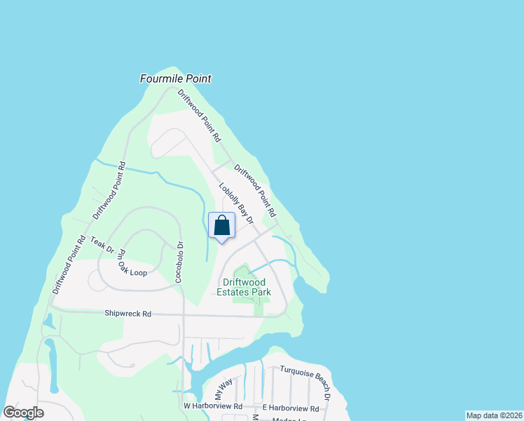map of restaurants, bars, coffee shops, grocery stores, and more near 98 Loblolly Bay Drive in Santa Rosa Beach