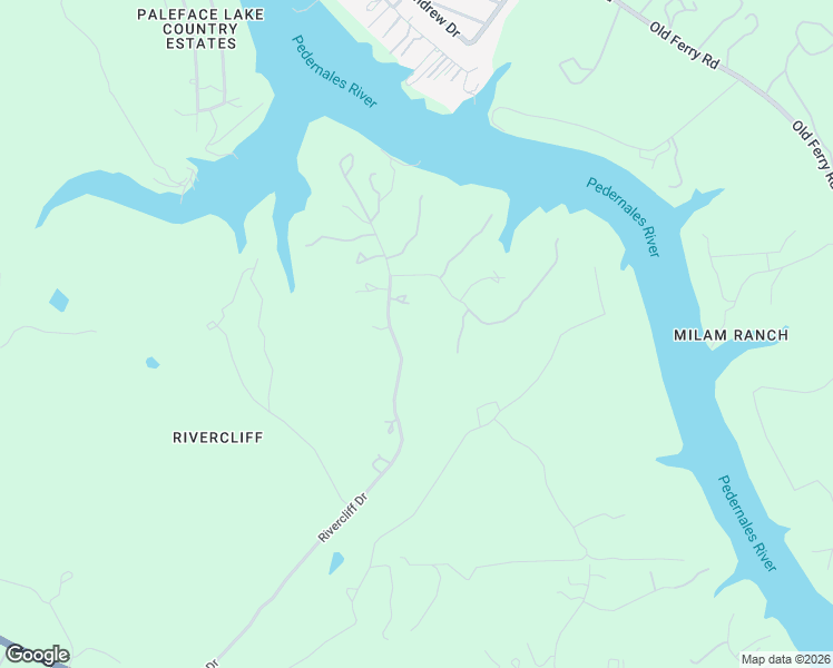 map of restaurants, bars, coffee shops, grocery stores, and more near 1001 Rivercliff Cove in Spicewood