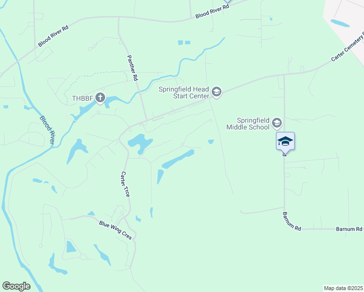 map of restaurants, bars, coffee shops, grocery stores, and more near 30706 Wild Iris Way in Springfield