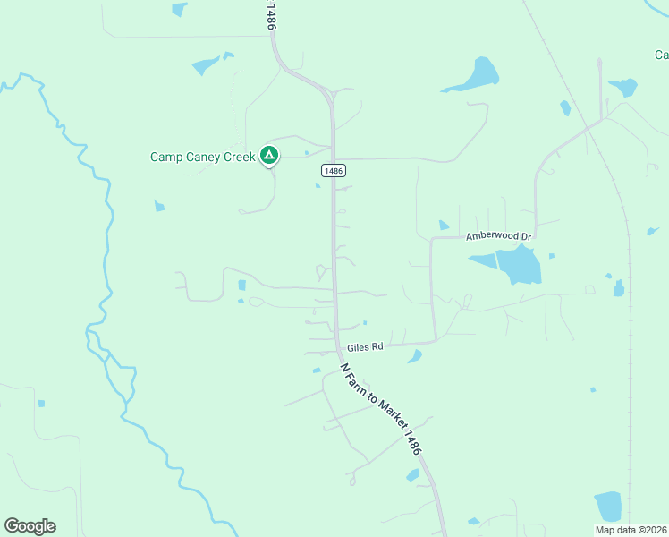 map of restaurants, bars, coffee shops, grocery stores, and more near 3545 North Farm to Market 1486 in Montgomery
