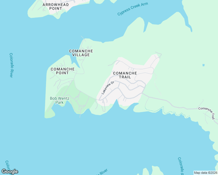 map of restaurants, bars, coffee shops, grocery stores, and more near 7079 Comanche Trail in Austin