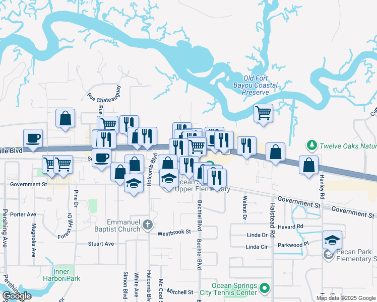 2112 Bienville Boulevard, Ocean Springs MS Walk Score