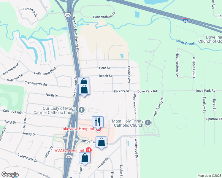 map of restaurants, bars, coffee shops, grocery stores, and more near 168 Walnut street in Covington