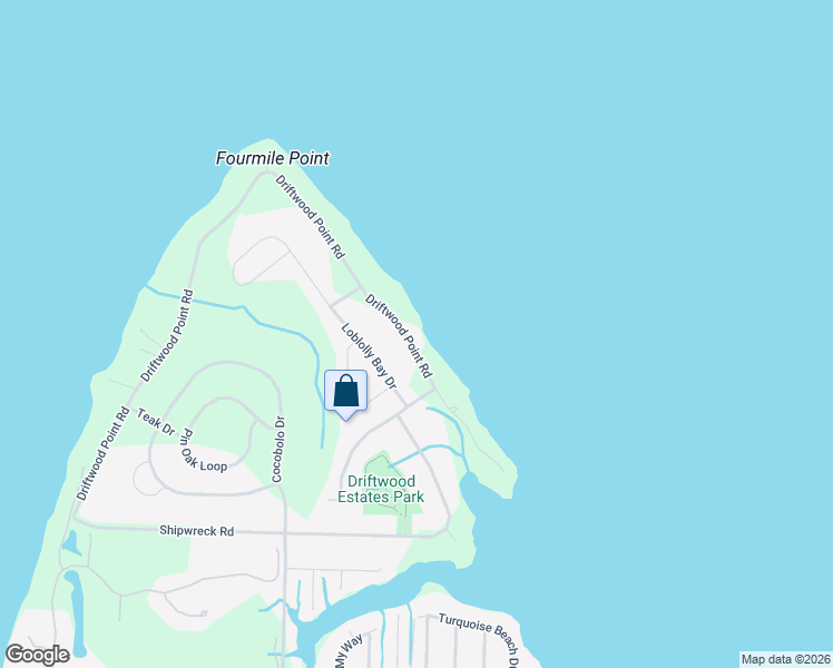 map of restaurants, bars, coffee shops, grocery stores, and more near 1421 Driftwood Point Road in Santa Rosa Beach