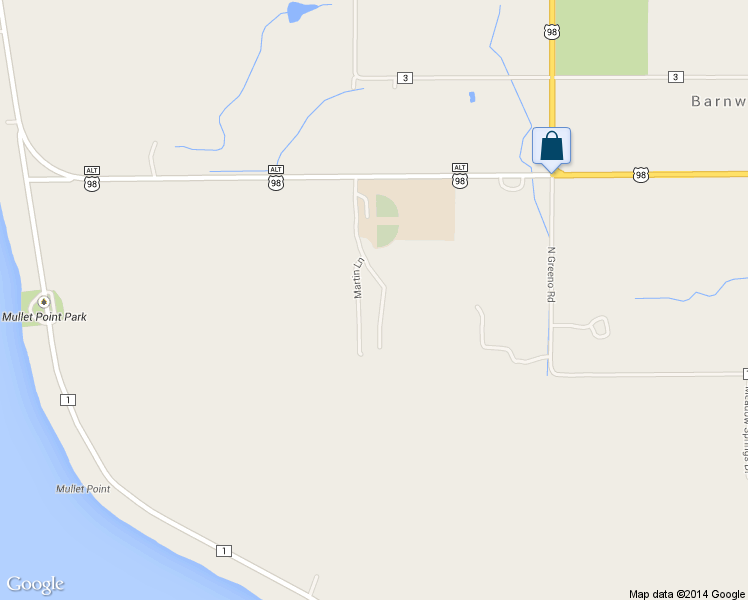 map of restaurants, bars, coffee shops, grocery stores, and more near 7543 Martin Lane in Fairhope